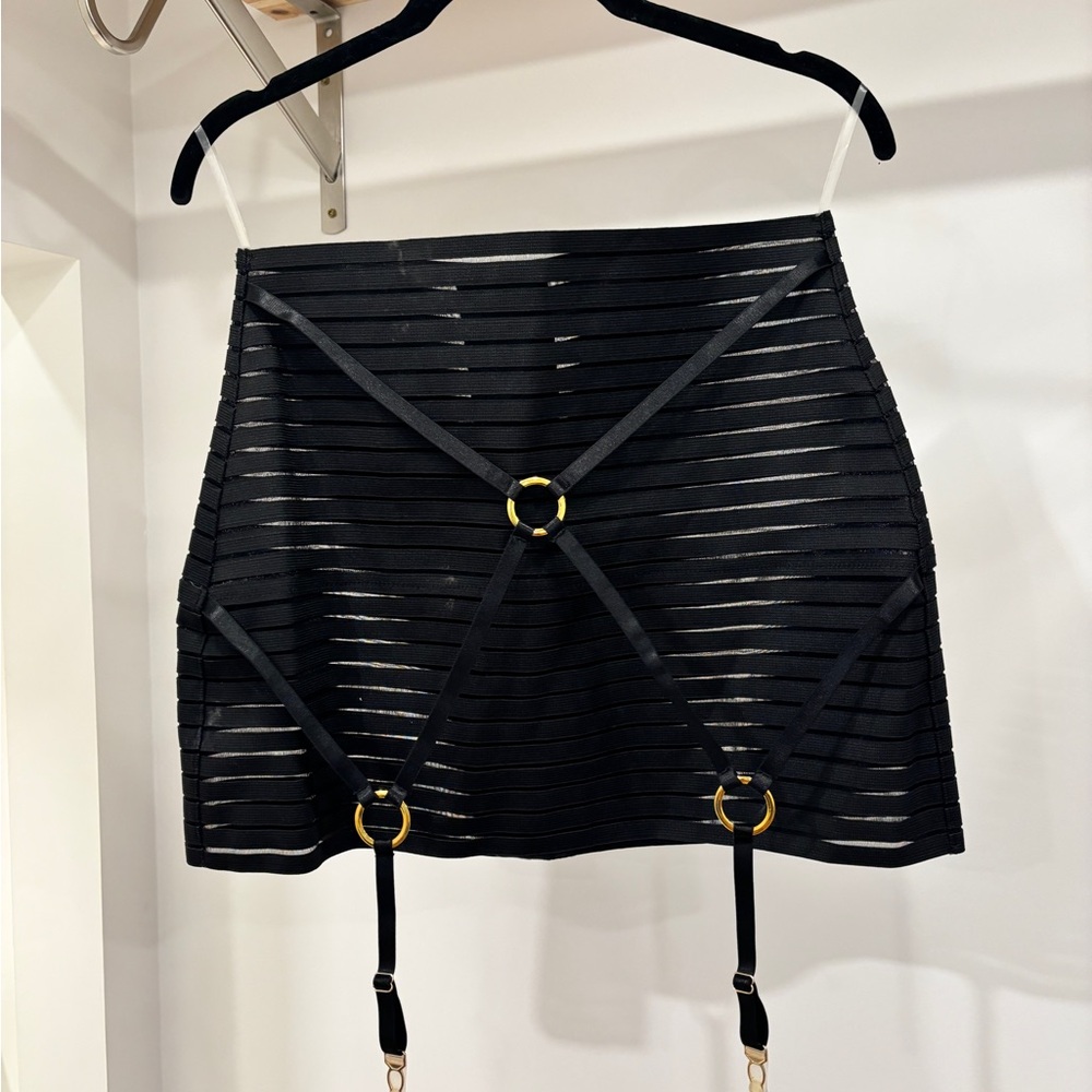 Sexy See-Through Mini Skirt